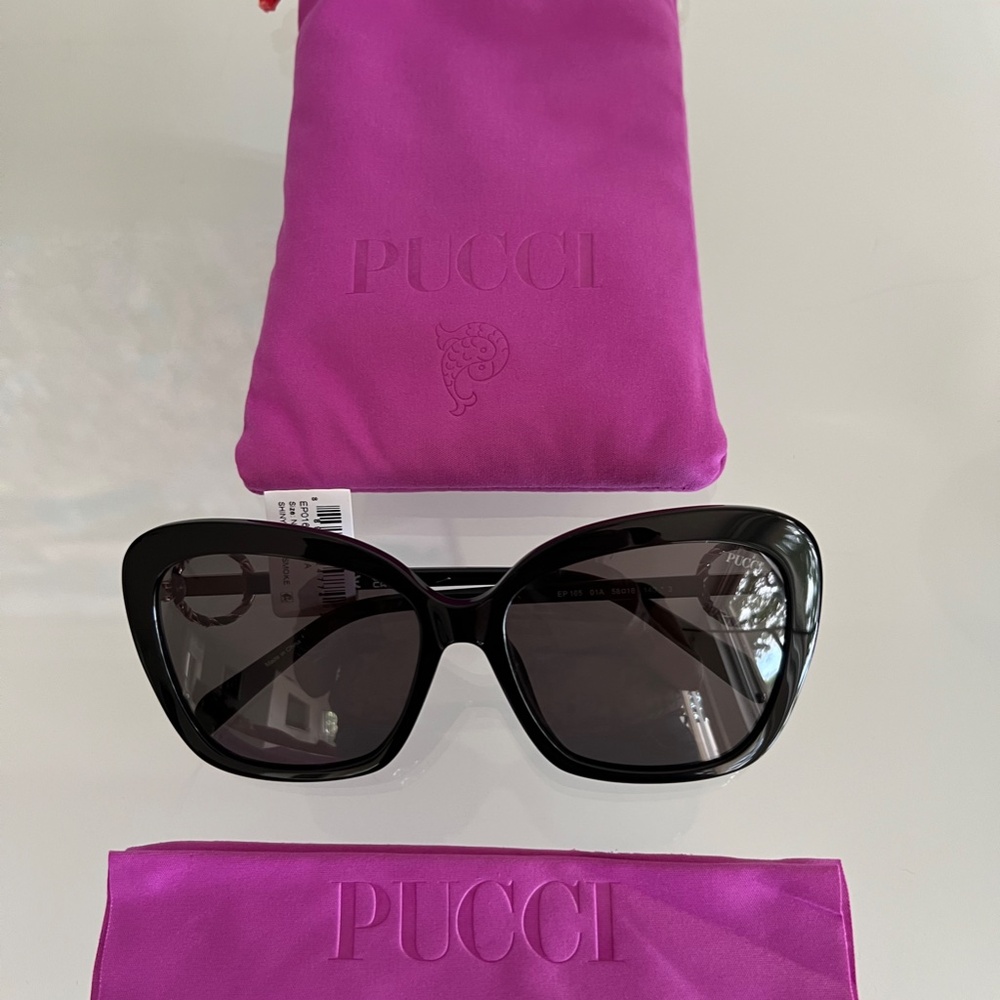 EMILIO PUCCI Black Butterfly EP0165/S - Picture 3 of 13